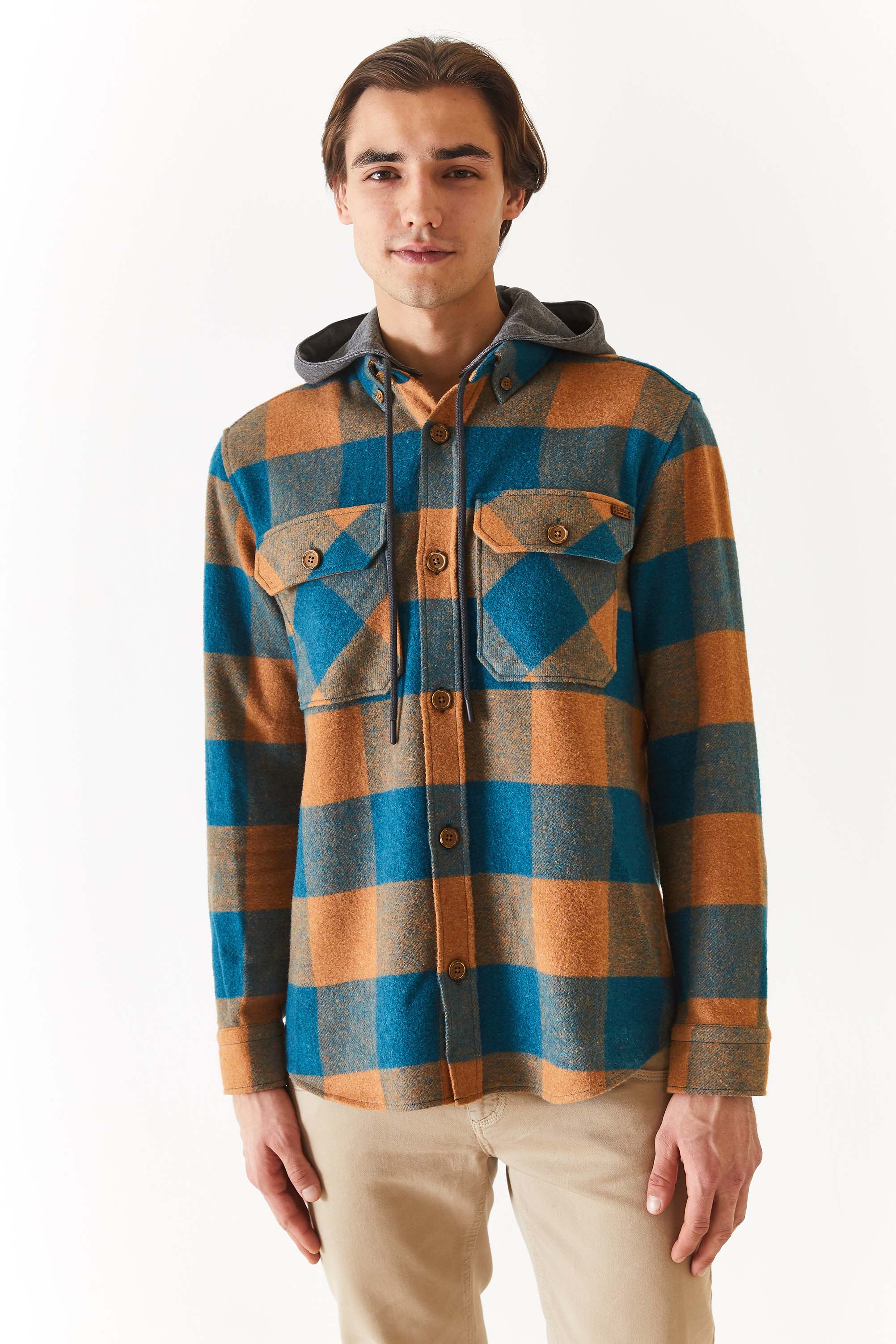 

Рубашка мужская US Polo Assn G081SZ0040SAGA синяя XS, Синий, G081SZ0040SAGA