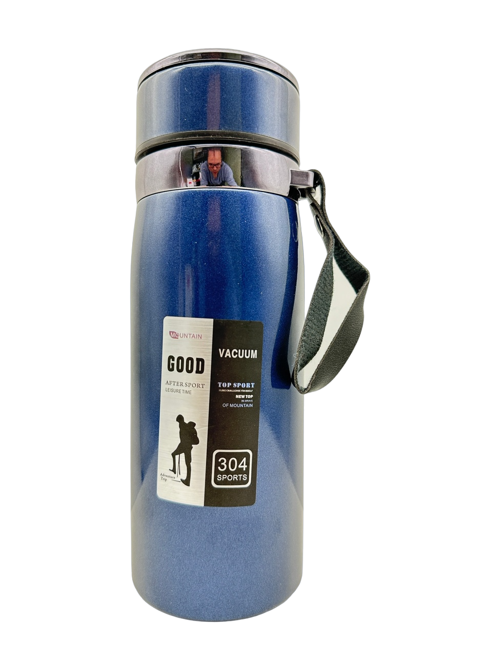 

Термос Good 304 SPORT Blue 600 мл, Синий, 304 SPORT