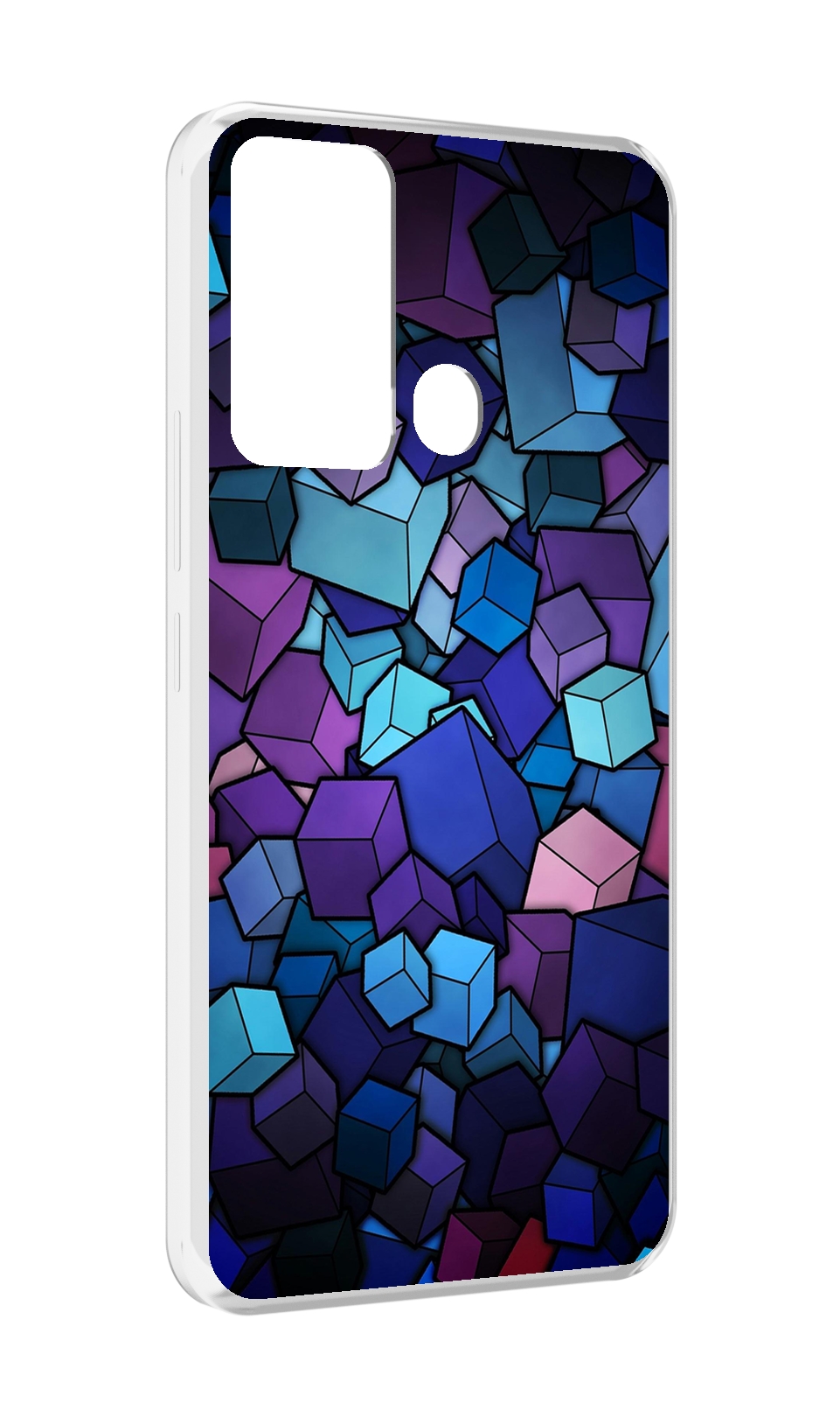 

Чехол MyPads лепестки для Infinix Hot 12i, Прозрачный, Tocco