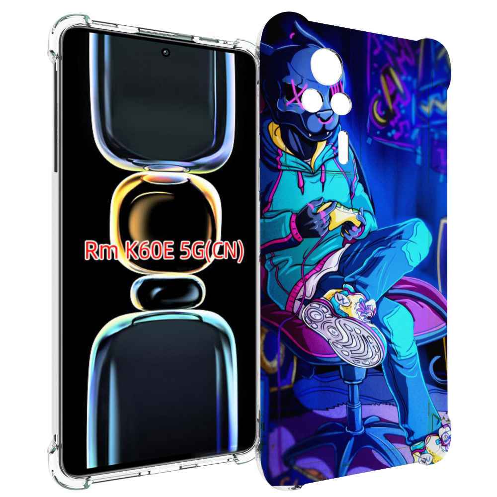 

Чехол MyPads киберпанк игрок для Xiaomi Redmi K60E, Tocco