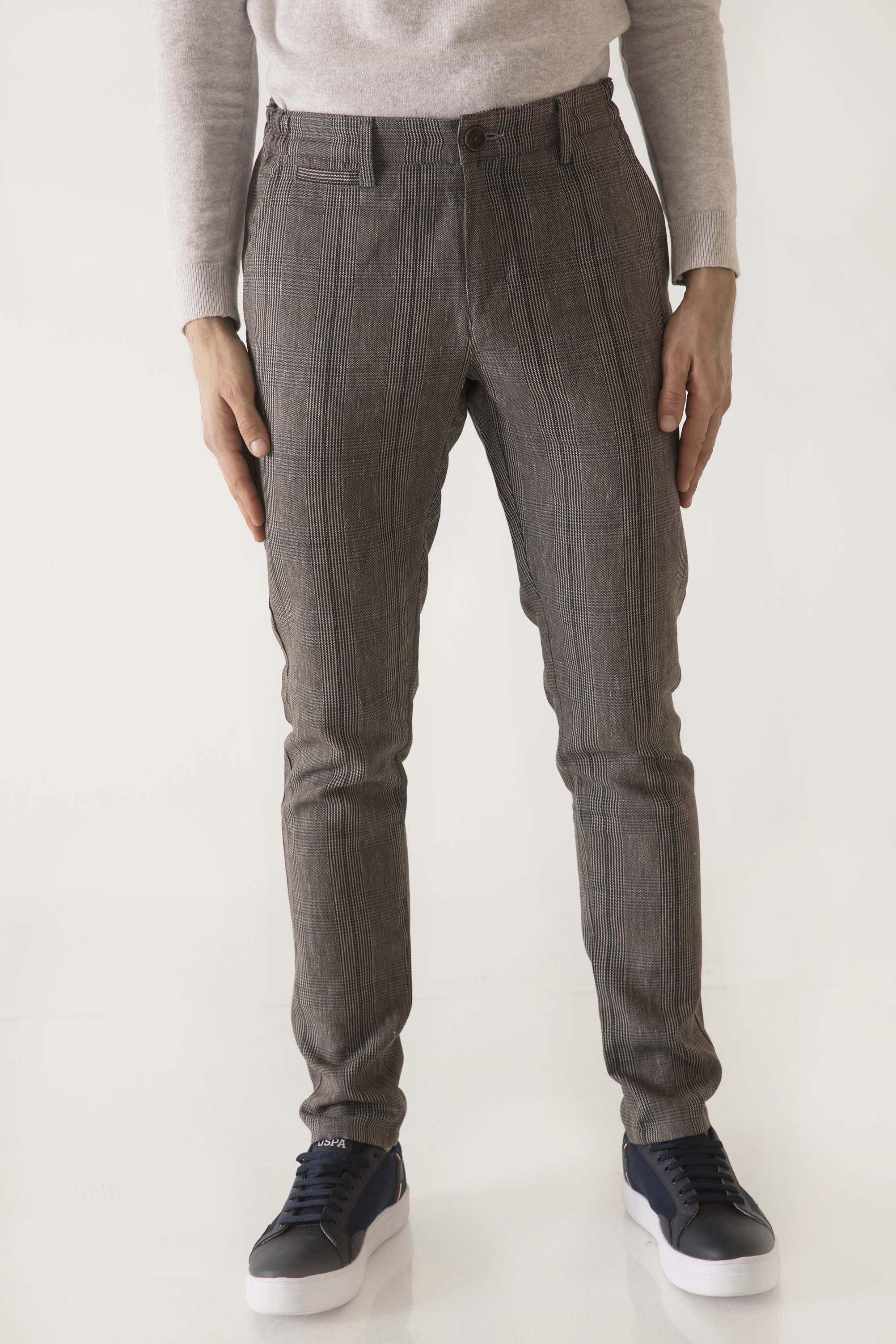 Брюки мужские US POLO Assn G081SZ0780TINLE коричневые 30 5920₽