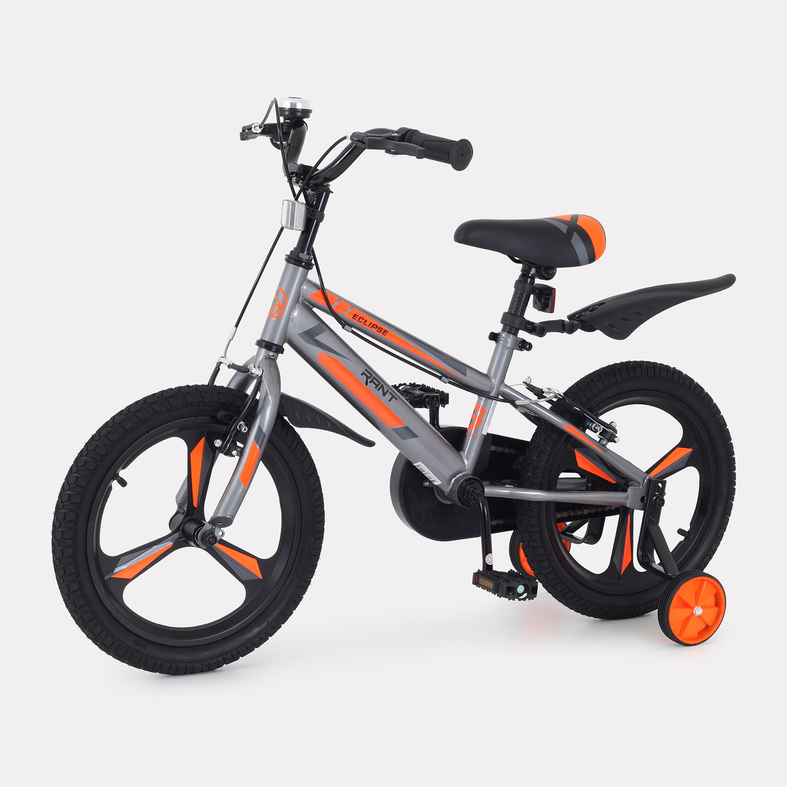 Велосипед двухколесный детский RANT Eclipse серебристый