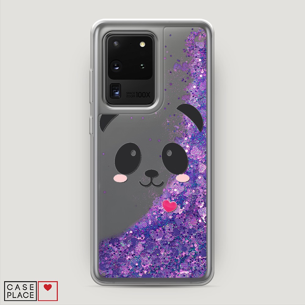 

Чехол Awog на Samsung Galaxy S20 Ultra "Влюбленный панда контур", Разноцветный, 29492-1