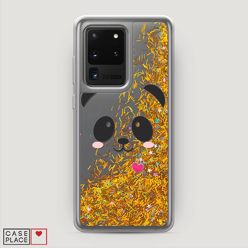 

Чехол Awog на Samsung Galaxy S20 Ultra "Влюбленный панда контур", Разноцветный, 29490-1
