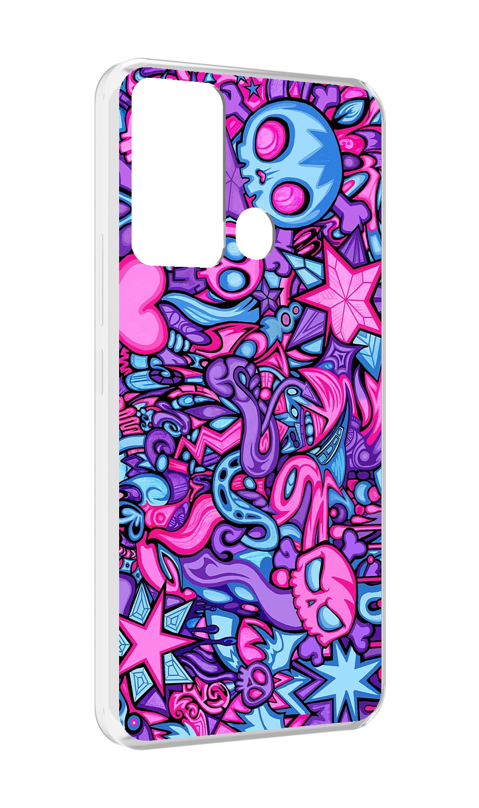 

Чехол MyPads крутой-паттерн для Infinix Hot 12i, Прозрачный, Tocco