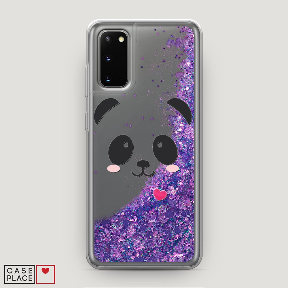 

Чехол Awog на Samsung Galaxy S20 "Влюбленный панда контур", Разноцветный, 29292-1