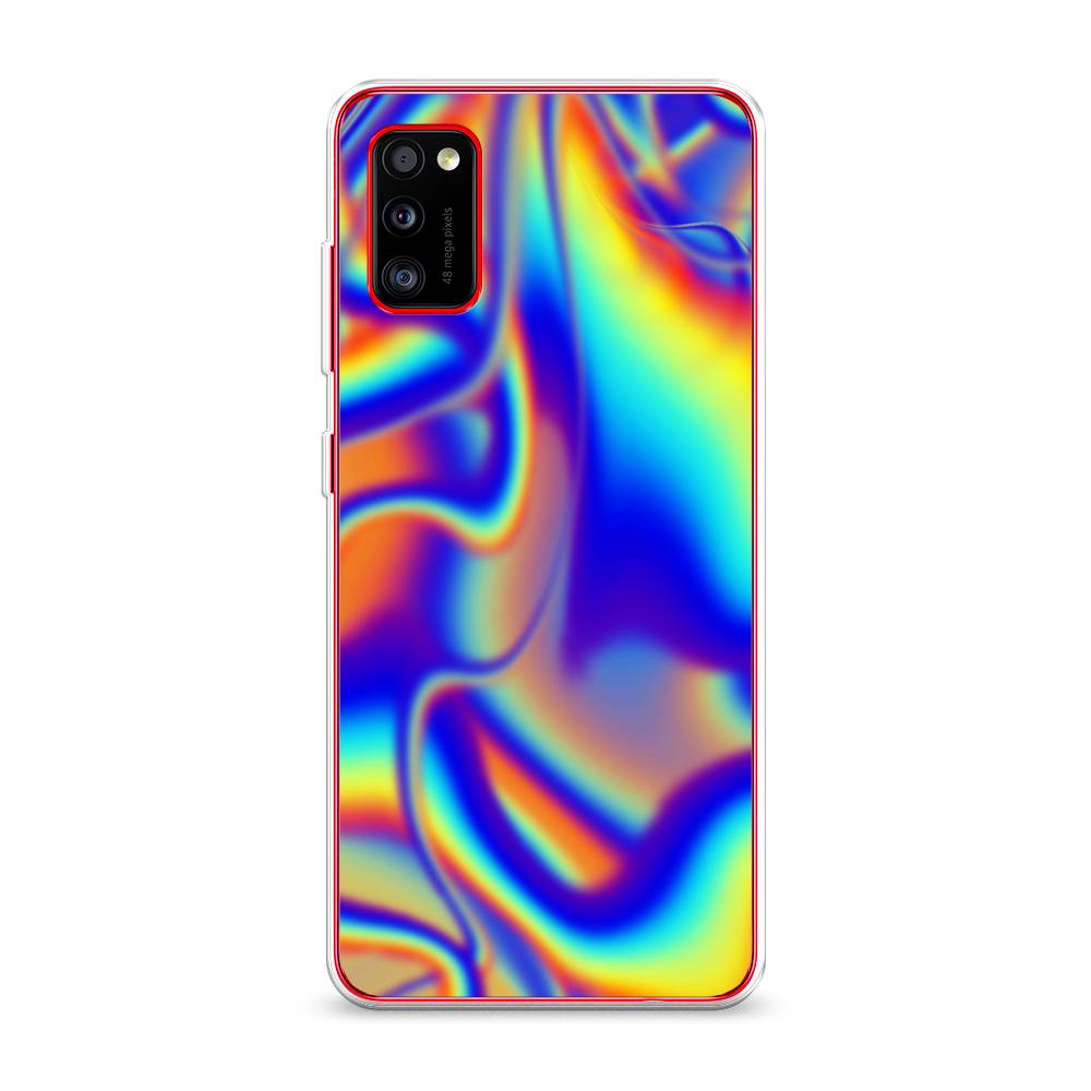 

Чехол на Samsung Galaxy A41 "Яркая голограмма", Разноцветный, 2100450-3