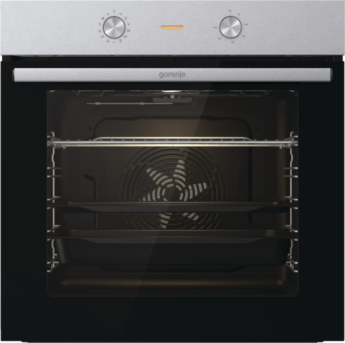 

Встраиваемый электрический духовой шкаф Gorenje BO6717E03X серебристый, черный, BO6717E03X