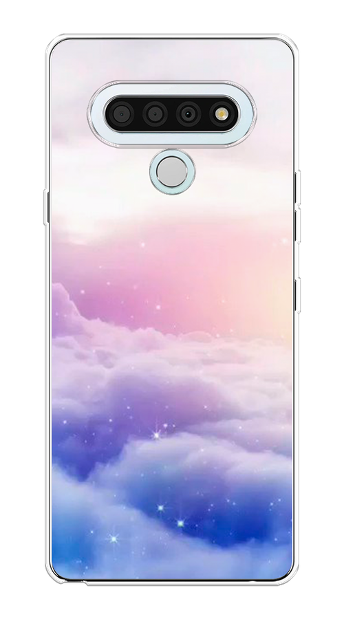 

Чехол на LG Stylo 6 "Небеса", Голубой;белый;розовый, 84550-2