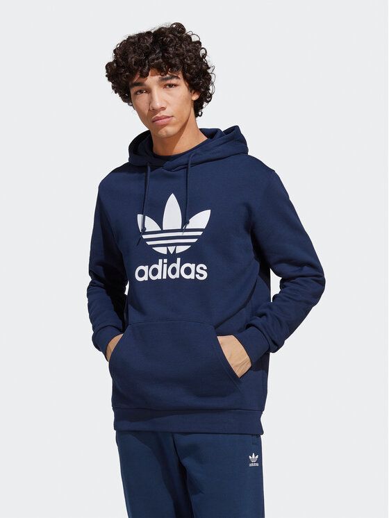 

Худи мужское Adidas 0000301210122 синее S, Синий, 0000301210122