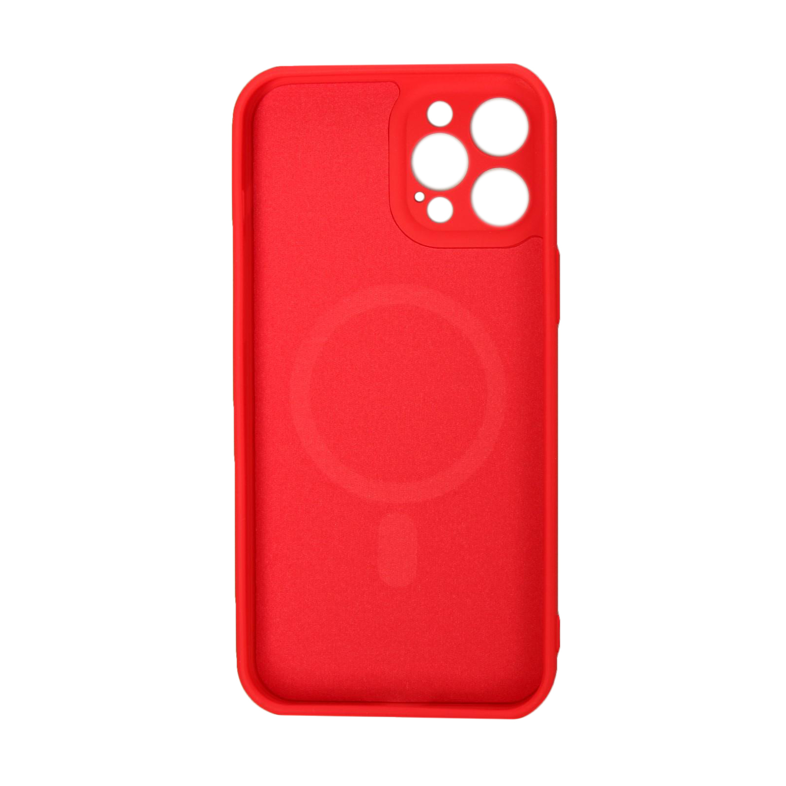 Чехол Luazon Home для iPhone 12 Pro, силиконовый, красный