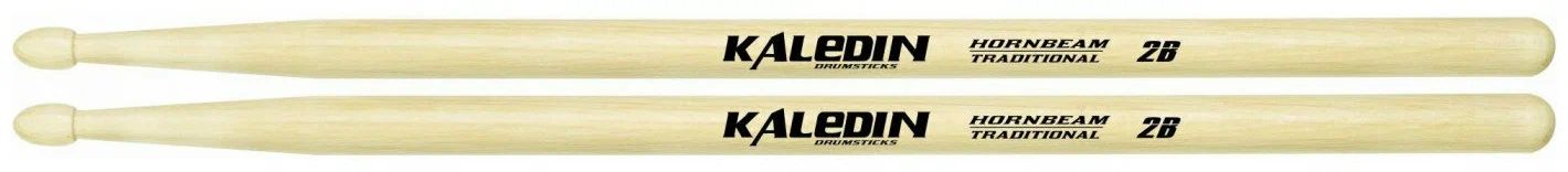 2B Барабанные палочки граб деревянный наконечник Kaledin Drumsticks 7KLHB2B 825₽