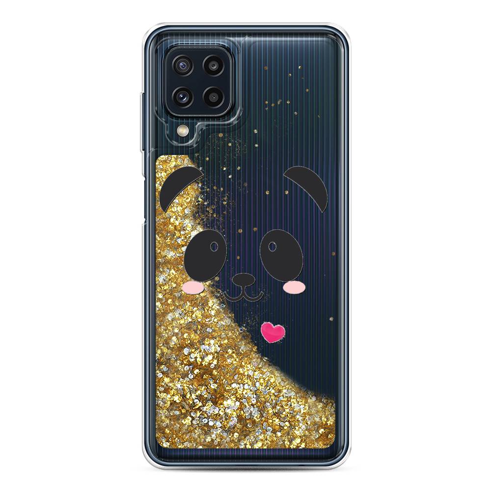 

Чехол Awog на Samsung Galaxy M32 / Самсунг M32 "Влюбленный панда контур", 2103590-1