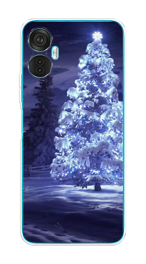 

Чехол на Itel Vision 5 Plus "Зима 4", Синий;черный;белый, 3201150-2