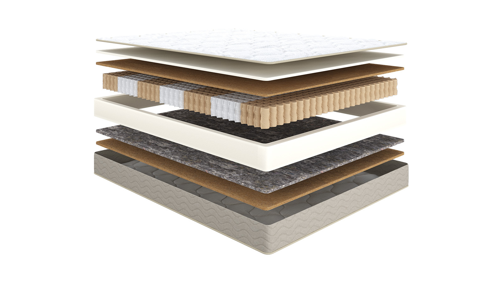 

Матрас Askona Classic Active Cocos 140x200, Бежевый, Classic Active Cocos