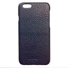 фото Чехол-накладка heddy alcantara для apple iphone 6/6s натуральная кожа dark blue