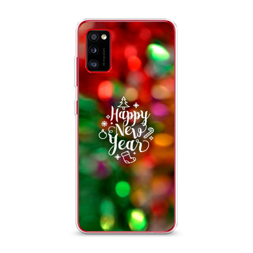 

Чехол на Samsung Galaxy A41 "Новый Год на елке", Зеленый;красный;желтый, 2100450-5