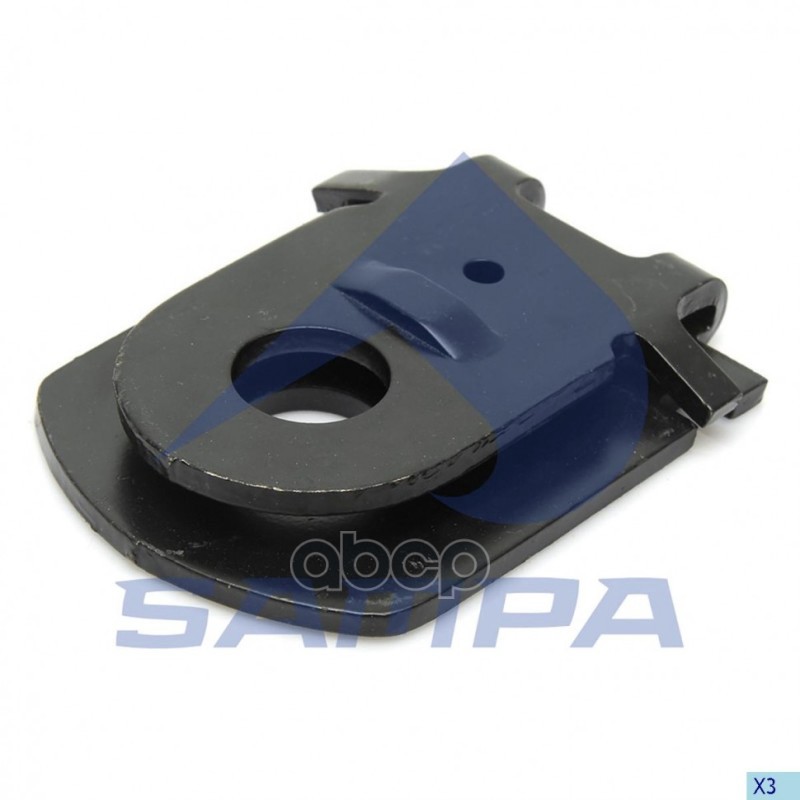 

SAMPA 092150 SA092.150_пластина регулировочная болта полурессоры внешняя\ Sсhmitz 1шт