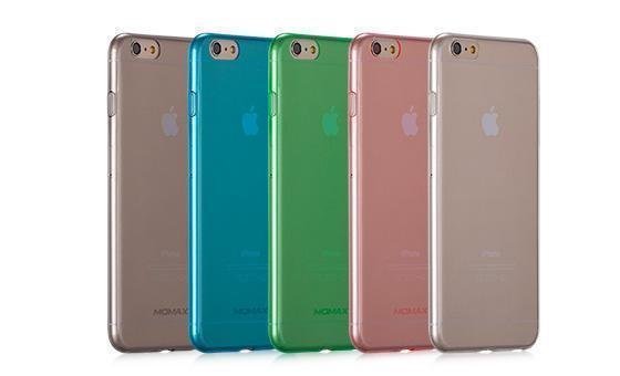 Чехол-накладка Momax Hello Clear Twist для Apple iPhone 6/6S пластиковый (зеленый)