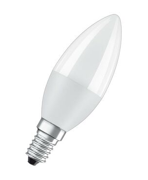 фото Лампа светодиодная led value lvclb60 7sw/830 свеча матовая e14 230в 10х1 ru | код 40580755 ledvance