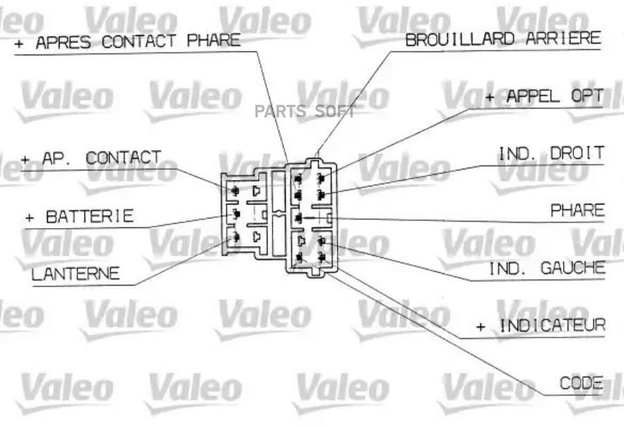 

Кнопка автомобильная Valeo 251310