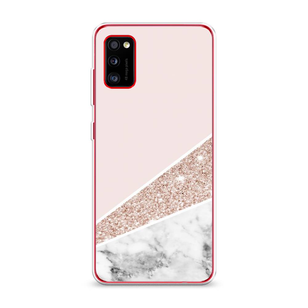

Чехол на Samsung Galaxy A41 "Блестящий розовый мрамор", 2100450-3