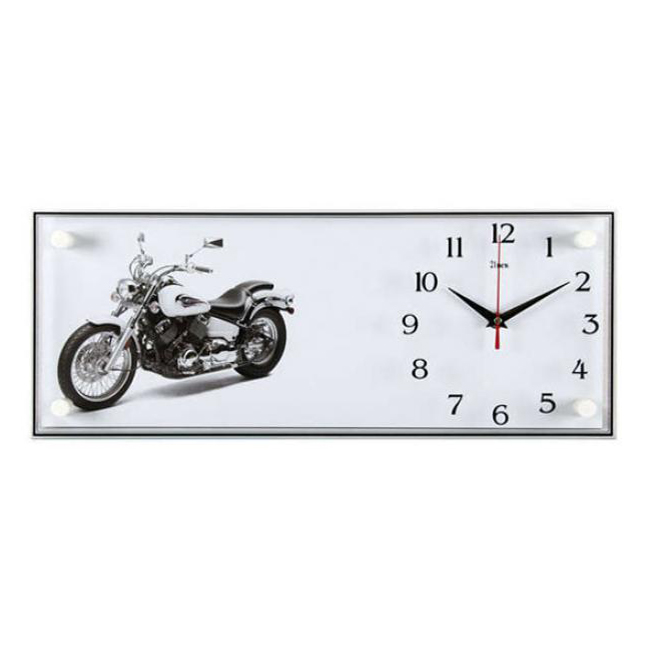 фото Часы настенные arte nuevo мотоцикл 49,5 х 19,5 см