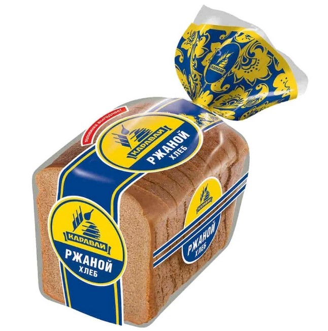 

Хлеб черный NoBrand Ржаной 415 г, Ржаной