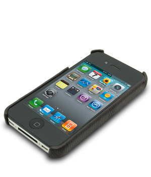 

Кожаный чехол - задняя крышка Melkco для Apple iPhone 4/4S - коричневый