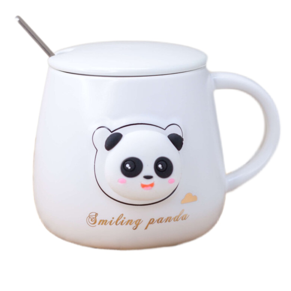 

Кружка HY-1082-02 Head panda белая 420 ml, Head panda