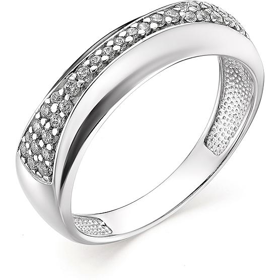 

Кольцо из серебра с фианитом р. 16.5 АЛЬКОР 01-0757, 01-0757/00КЦ-00
