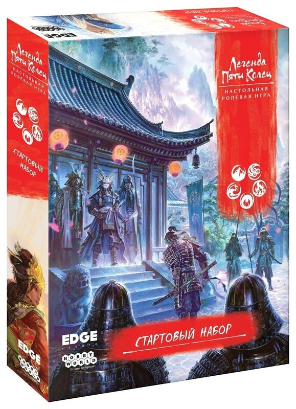 

Настольная игра Hobby World Легенда Пяти Колец Cтартовый набор, Стартовый набор