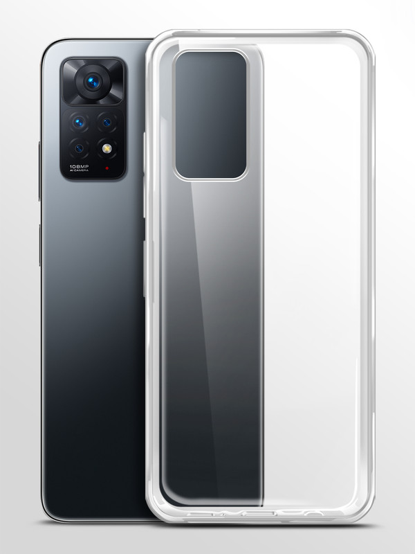 

Чехол силиконовый для Xiaomi Redmi Note 12 Pro (4G)/11 Pro прозрачный, Xiaomi Redmi Note 12 Pro (4G)/11 Pro