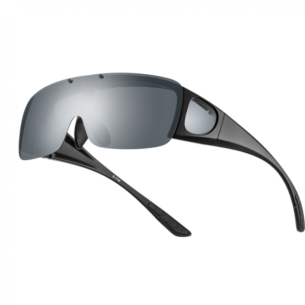 Спортивные солнцезащитные очки мужские RockBros 10130 черные
