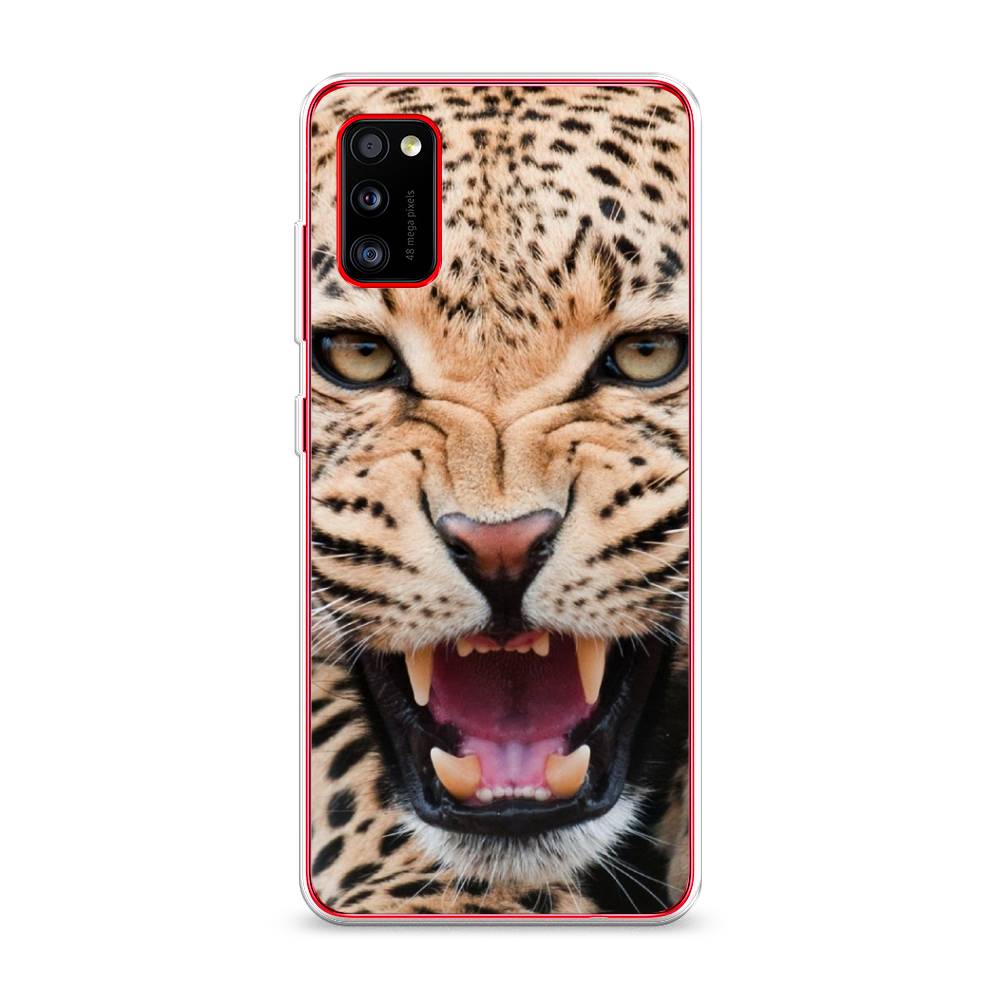 

Чехол на Samsung Galaxy A41 "Леопард 3d", Бежевый;черный, 2100450-6
