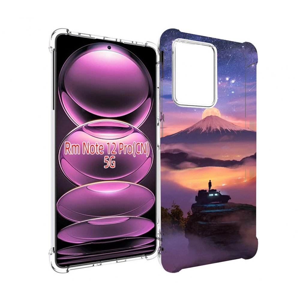 

Чехол MyPads ночь-в-горах для Xiaomi Redmi Note 12 Pro, Прозрачный, Tocco