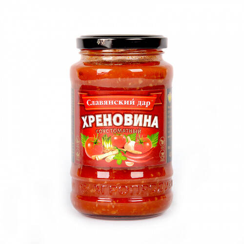 

Соус томатный Хреновина ст/б 360гр 1/8шт Агропродукт РФ