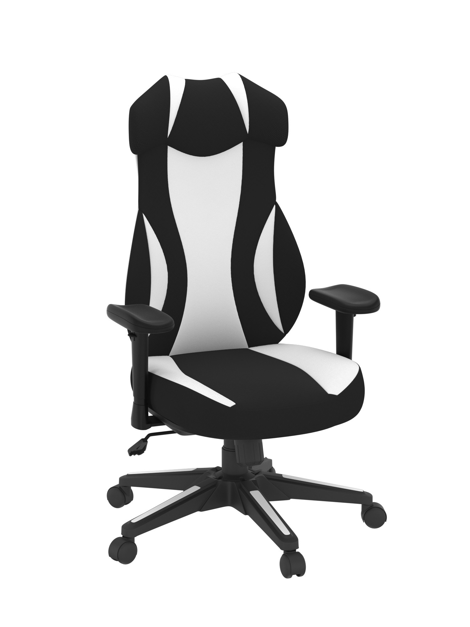 фото Геймерское кресло getactive benefit white/black w-185a-wb