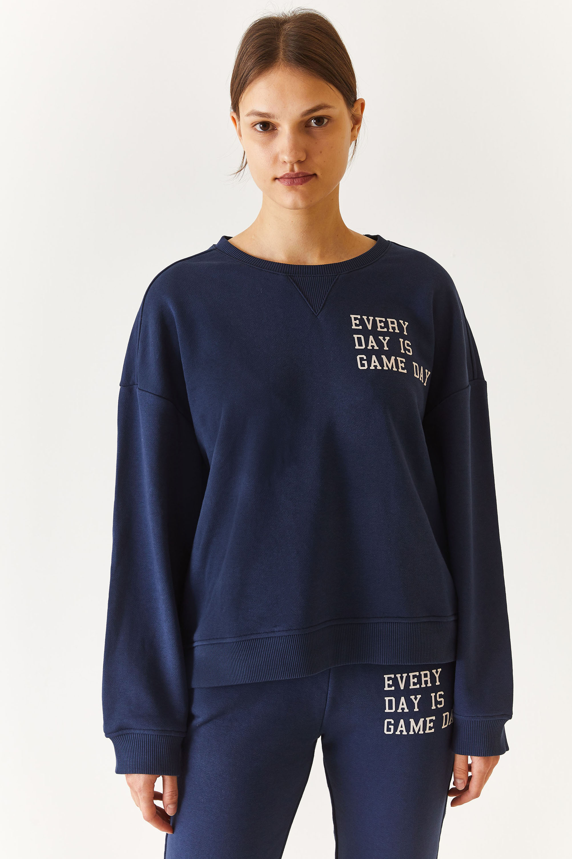 Свитшот женский US POLO Assn G082GL0820RC-GERBA синий L 3192₽