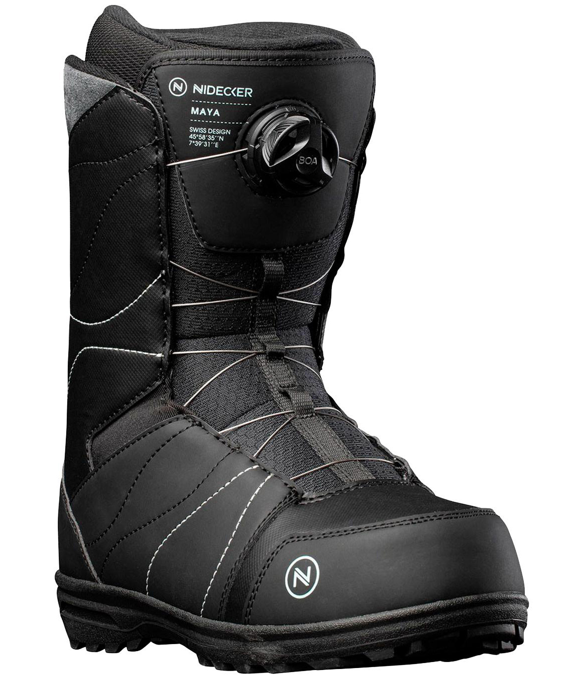 

Ботинки для сноуборда Nidecker Maya 2021/2022, black, 25,5 см, Maya