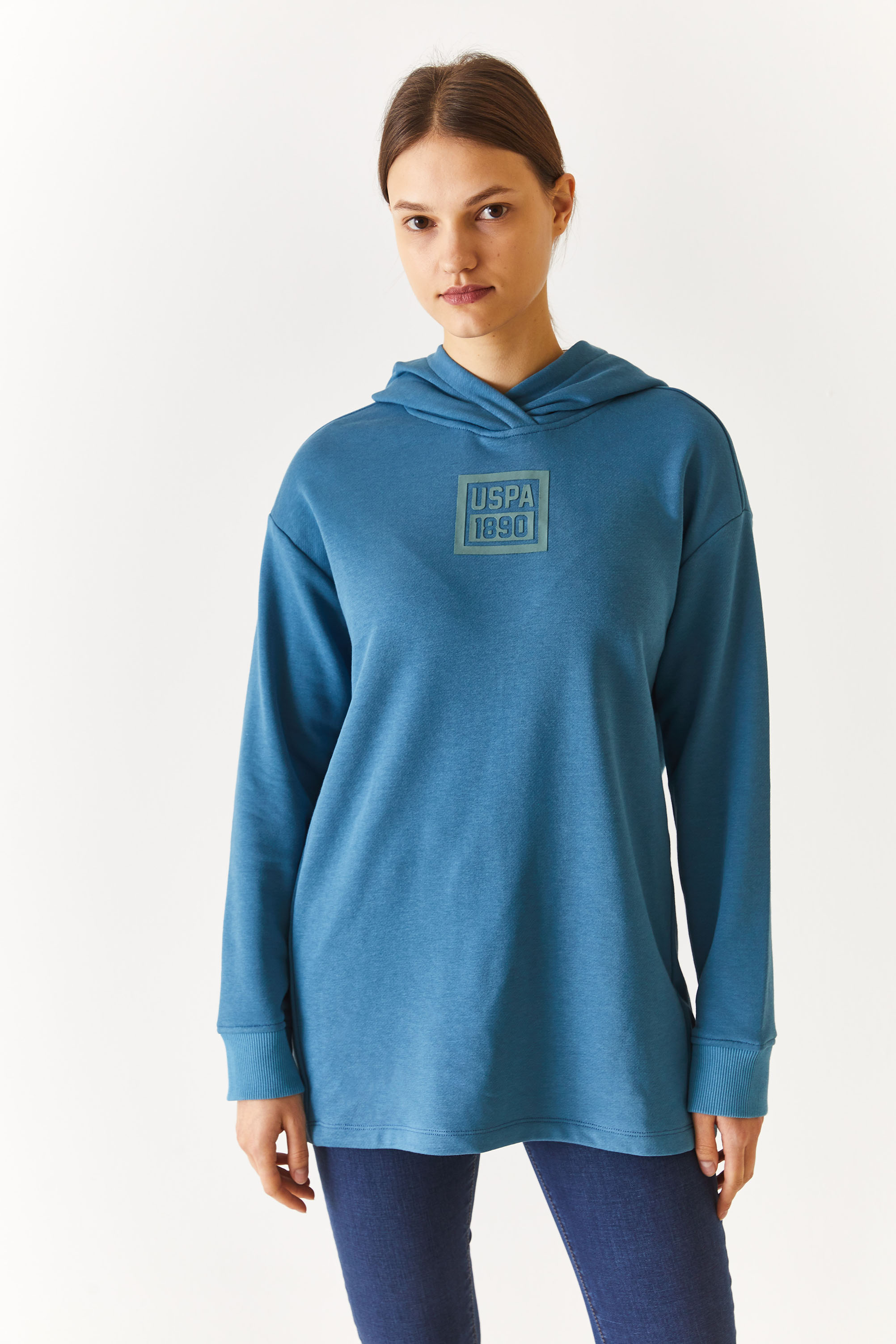 

Худи женское U.S. POLO Assn. G082GL0820RC-GELIF синее M, Синий, G082GL0820RC-GELIF