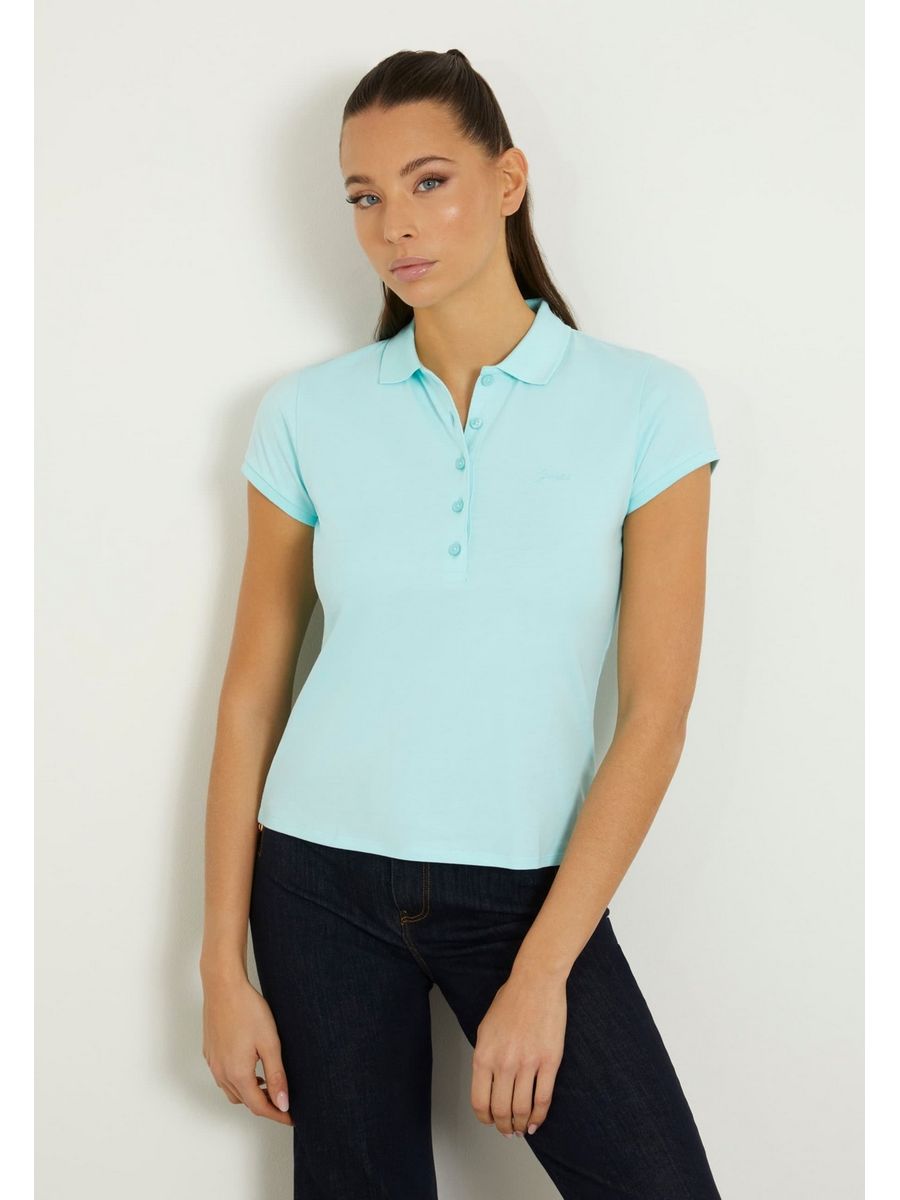 

Футболка женская Guess GU121D1UR синяя XS, Синий, GU121D1UR