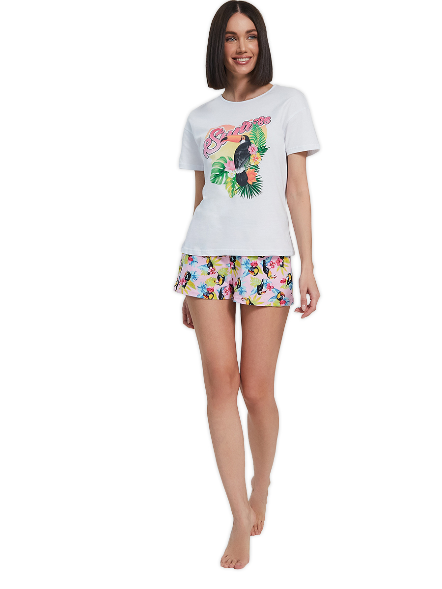 

Пижама женская Jolie Femme J065/034/su белая 48, J065/034/su