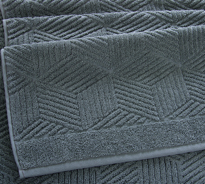 Полотенце махровое Текс-Дизайн Уэльс хаки (50х90)