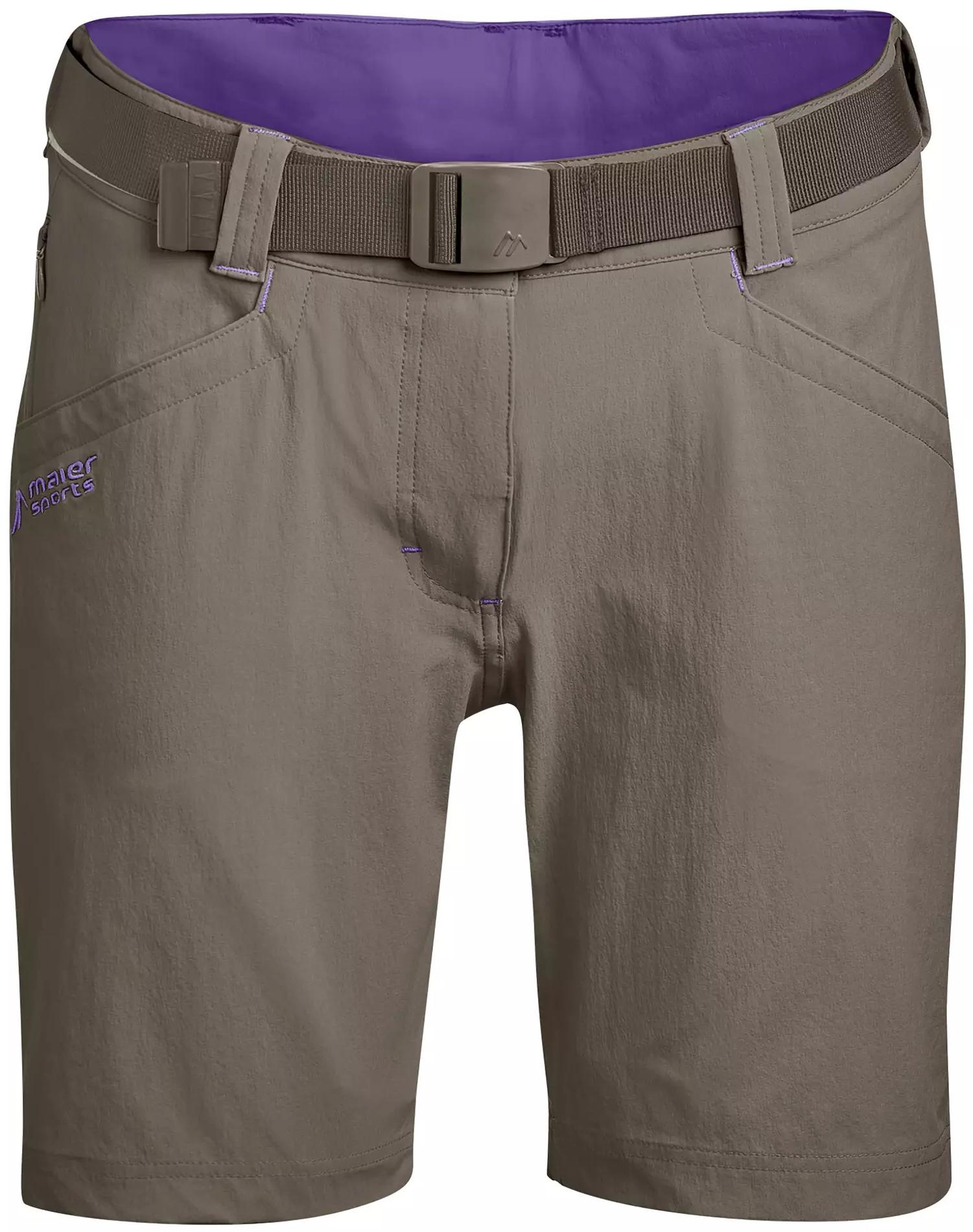 

Шорты женские Maier Sports 230010_7119 серые 40 EU, 230010_7119