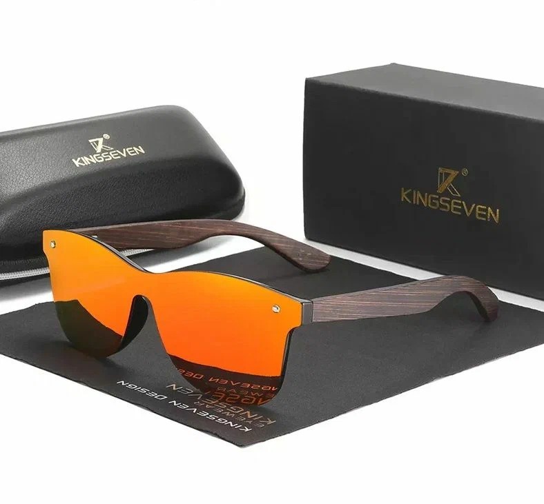 Солнцезащитные очки унисекс Kingseven D-5504 red