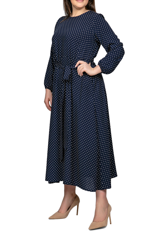 

Платье женское SVESTA R1048BLEFBL синее 58 RU, Синий, R1048BLEFBL