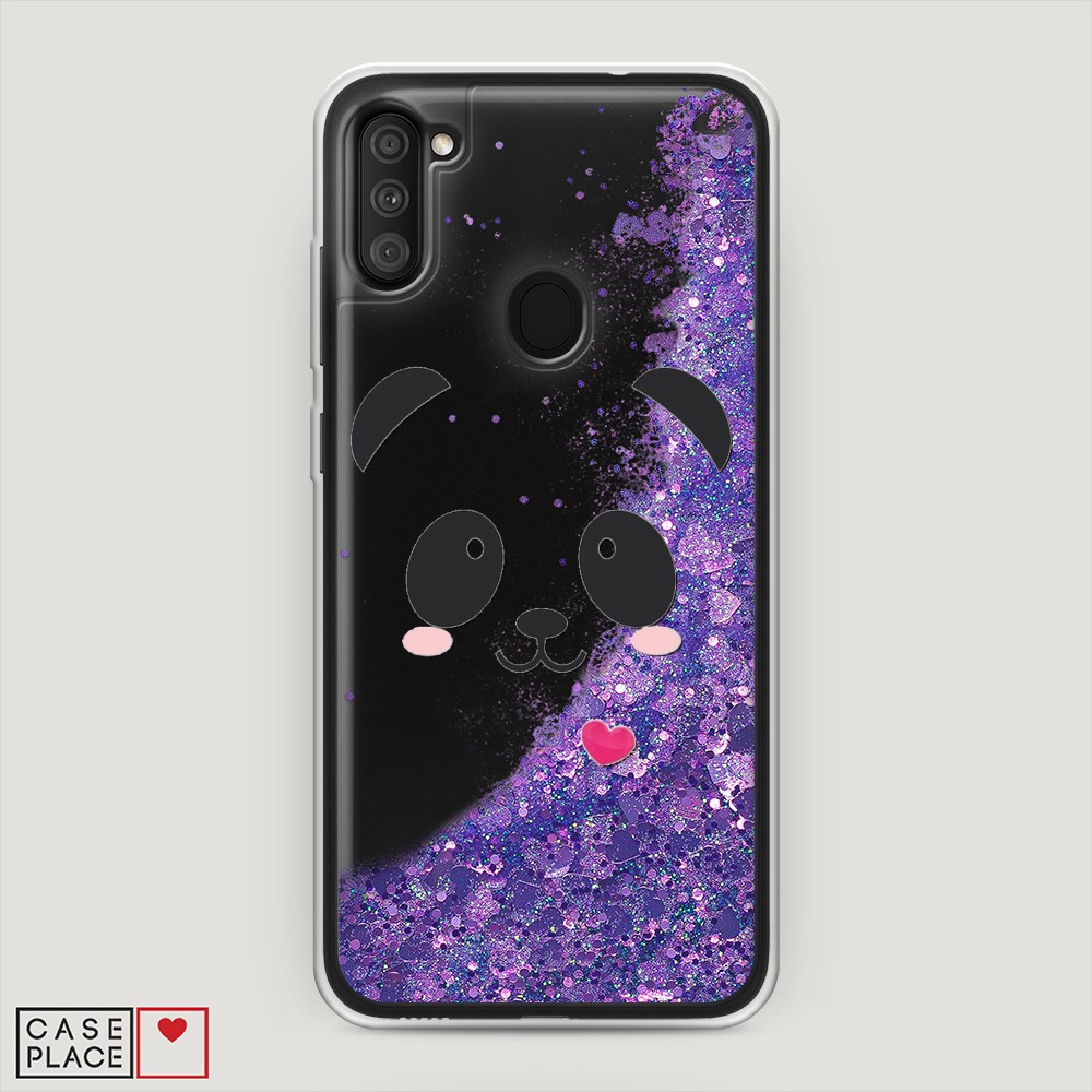 

Чехол Awog на Samsung Galaxy M11 / Самсунг M11 "Влюбленный панда контур", Разноцветный, 2100692-1