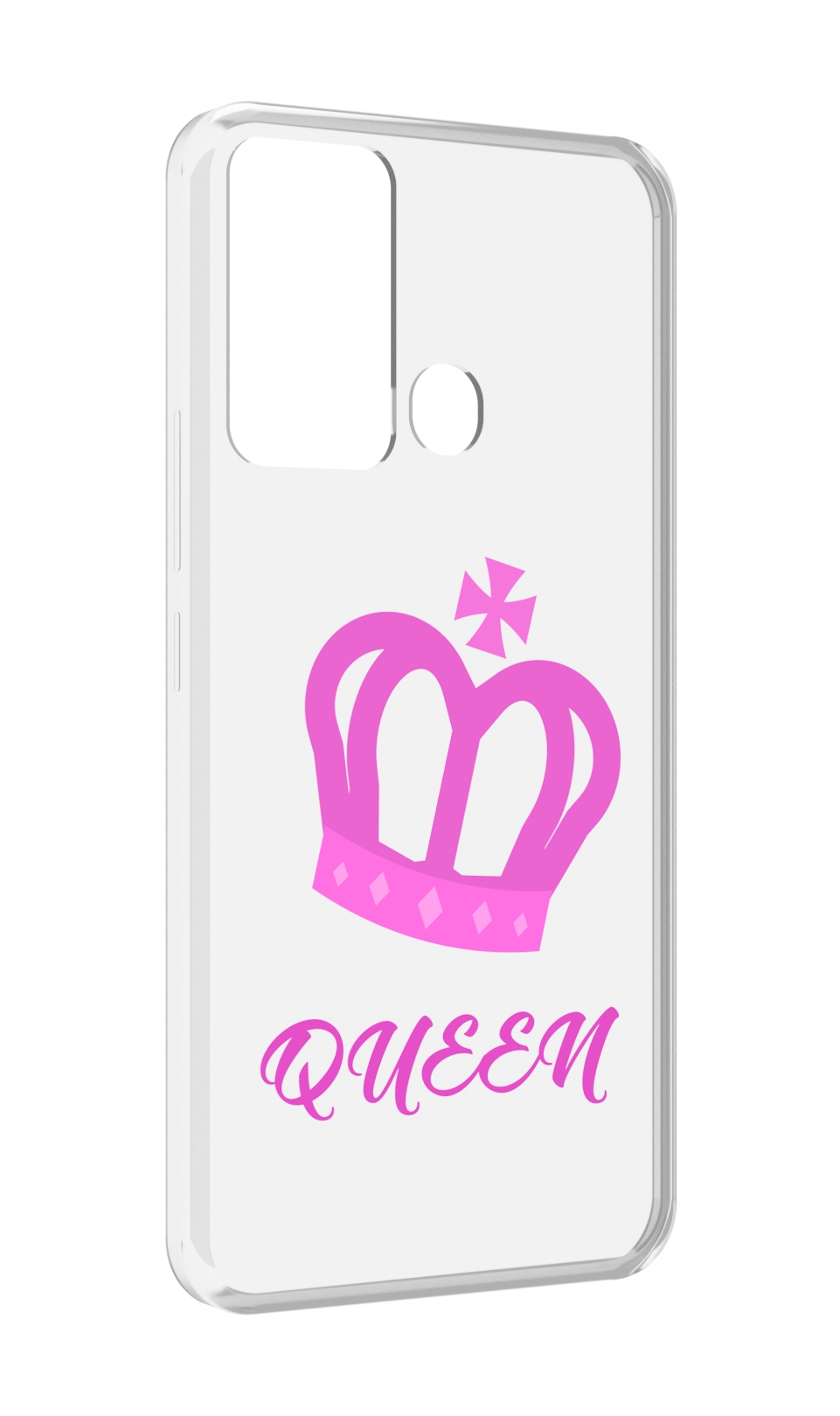 

Чехол MyPads корона-королевы-розовый для Infinix Hot 12i, Прозрачный, Tocco
