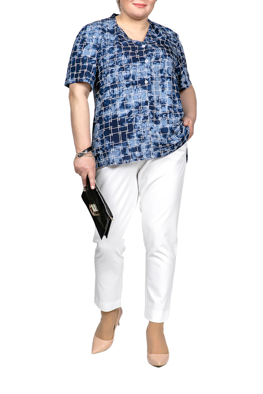 

Блуза женская SVESTA C2604 синяя 62, C2604